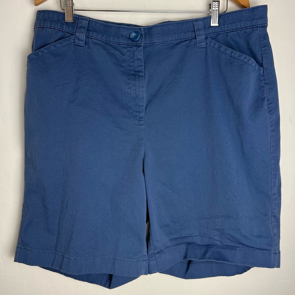 L.L. Bean Shorts Size 18W Blue